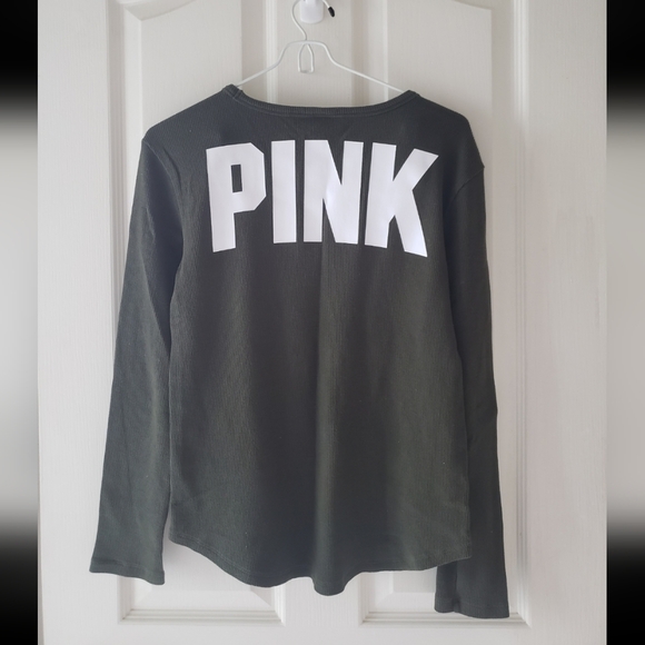Pink Victoria Secret long sleeve top - Picture 3 of 5